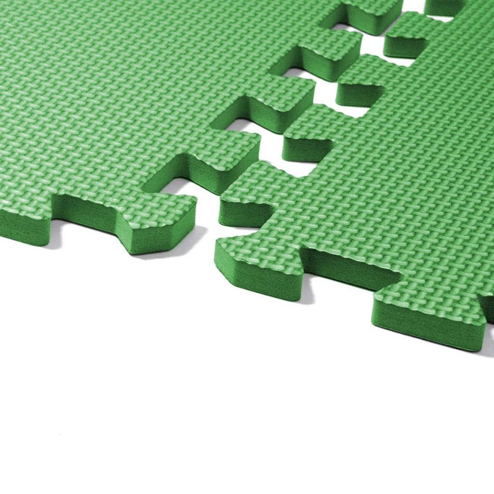 Tatami Puzzle 1cm 60x60cm – Pack 4 Uds (t60-4) Verde_1