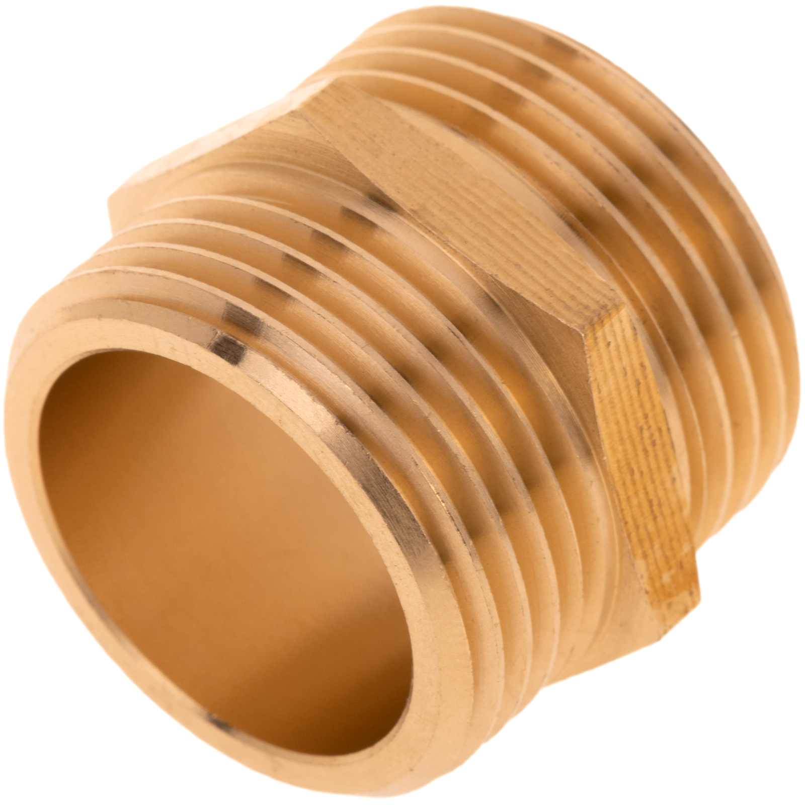Pack De 5 Unidades Machón De Latón Zincado De 1/2“ Para Instalaciones De Agua_4