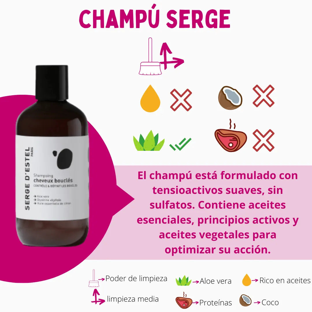 Shampooing Cheveux Bouclés Serge D´estel Paris 250ml_1