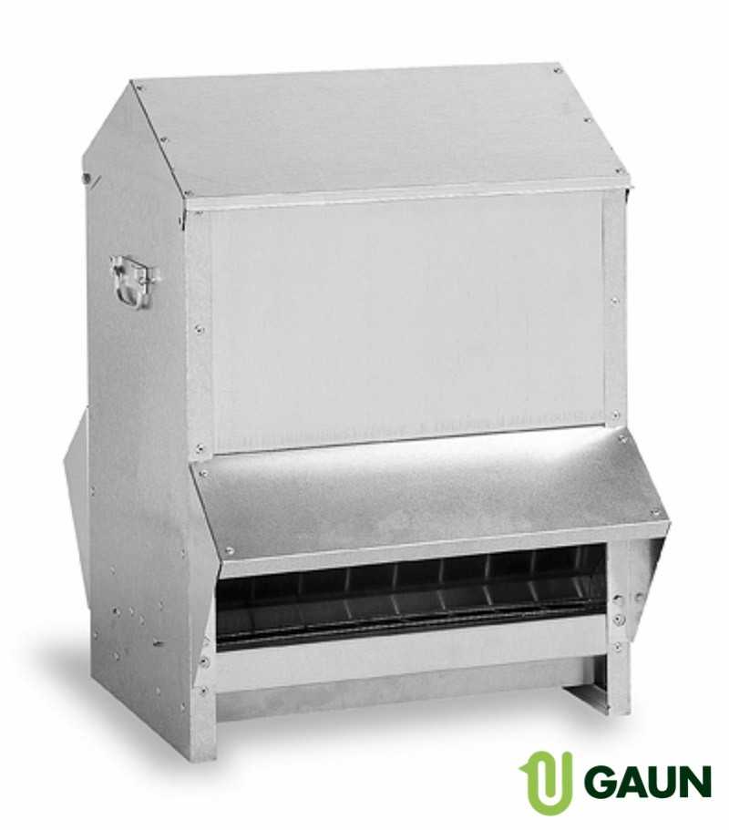 Tolva Exterior Para Gallinas Y Patos - 50 Kg_0