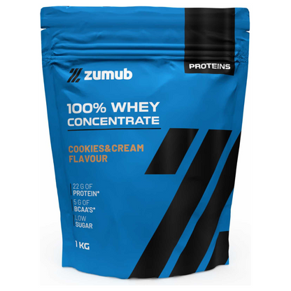 Zumub 100% Whey Concentrate 1kg Cookies&Cream