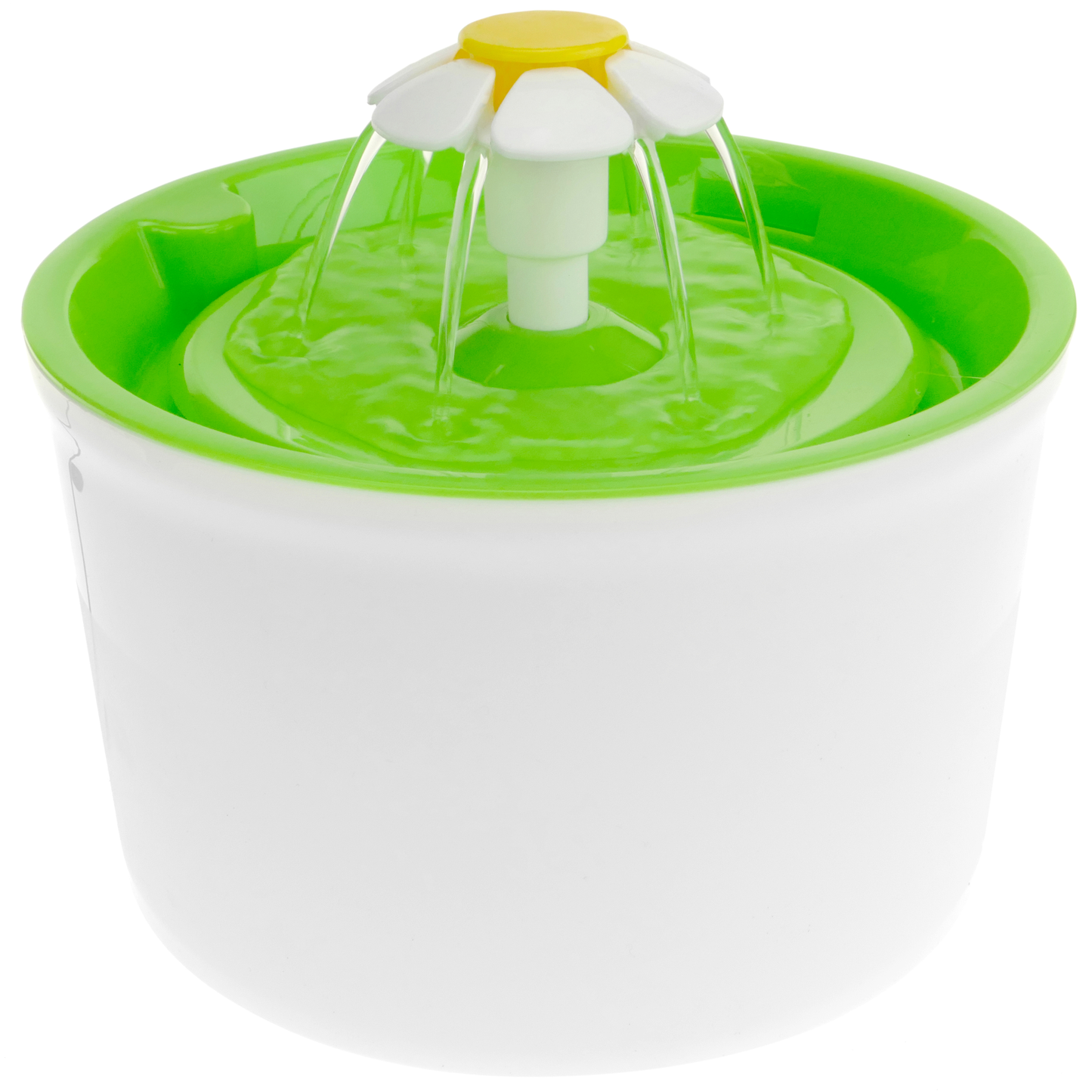 Bebedero Para Perros Y Gatos 2.5l Verde. Fuente Eléctrica Con Dispensador De Agua Filtrada Para Mascotas_0