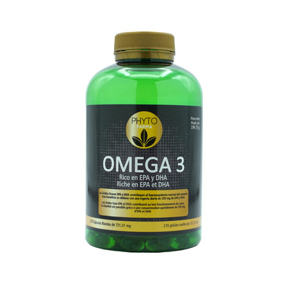 PERLAS omega 3 270 cápsulas blandas PHYTOFARMA