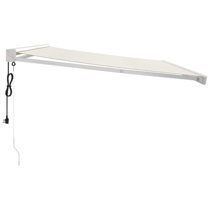 Toldo Retráctil Aluminio Y Tela Color Crema 4x3 M_4