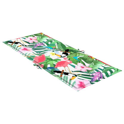 Vidaxl Cojines Para Silla 2 Uds Tela Multicolor 120x50x3 Cm_4