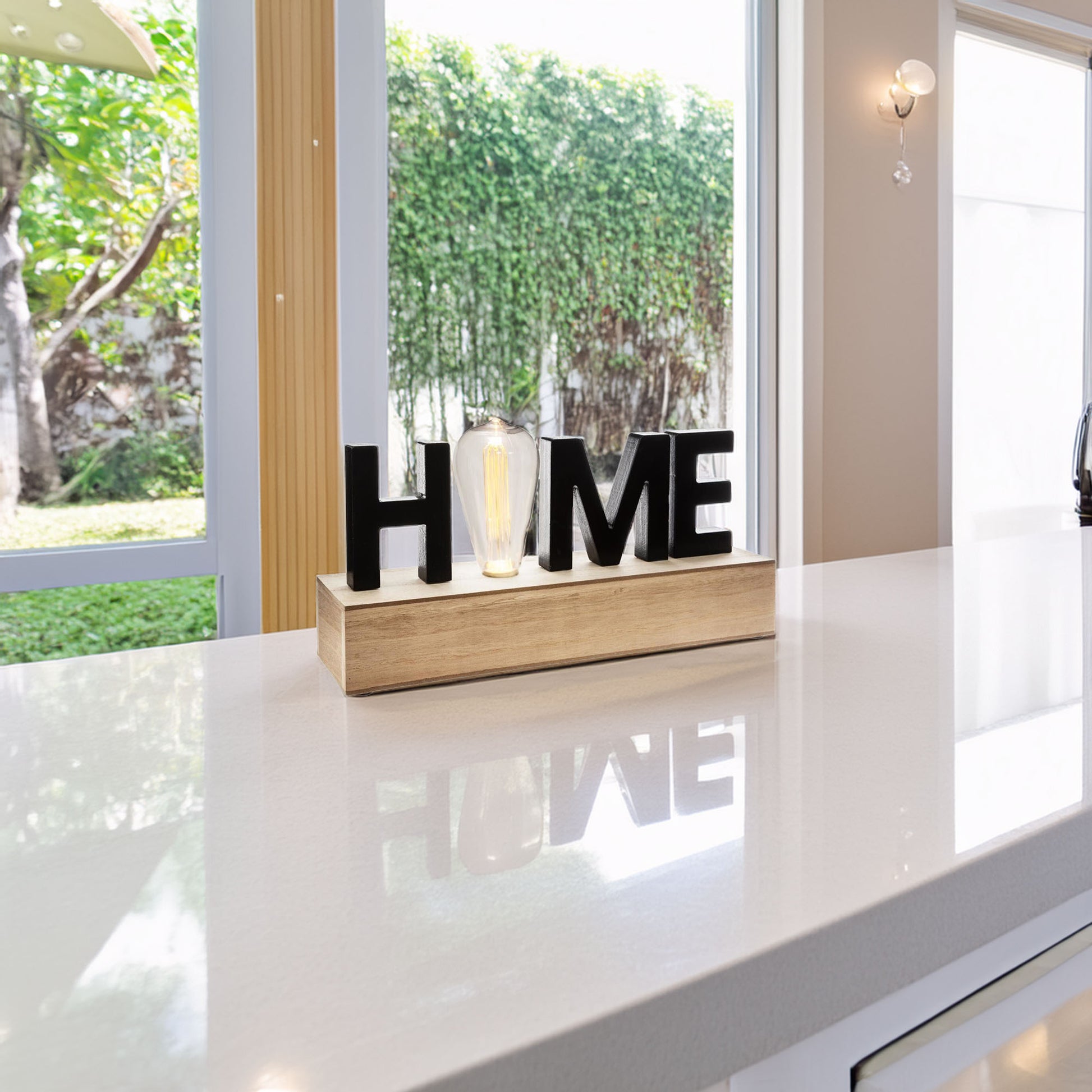 Well Home - Decoración De Palabras Led Iluminación 34x8x16cm_3