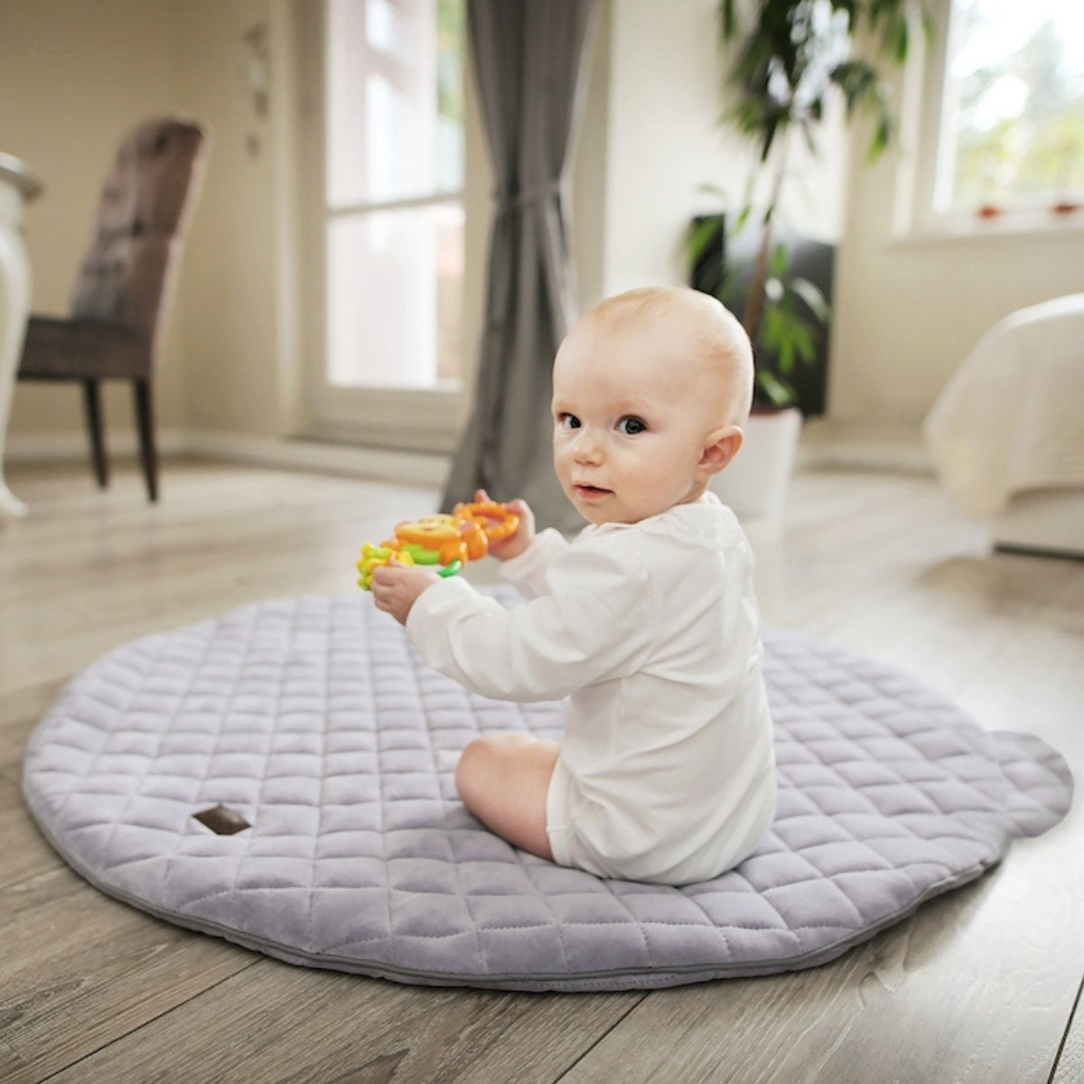 Alfombra Infantil De Juegos Royal Baby Pink