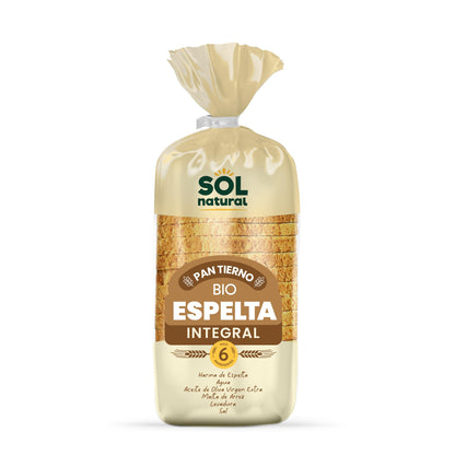 Pan de molde de Espelta Integral Bio Sol Natural 400 g