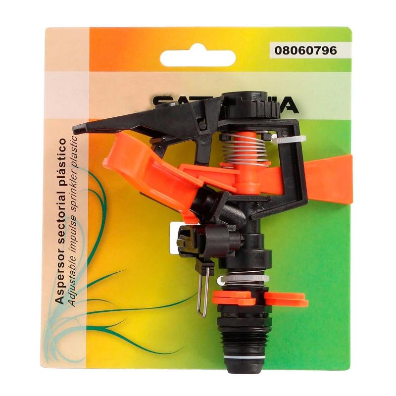 Aspersor Riego Regulable Sectorial Plastico  Toma 1/2 Fabricado En Plastico, Riego De Jardines / Cesped