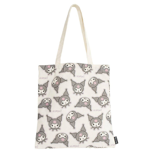 Bolsa Shopping Hello Kitty Kuromi, Unisex Adulto, Blanco Y Negro_0