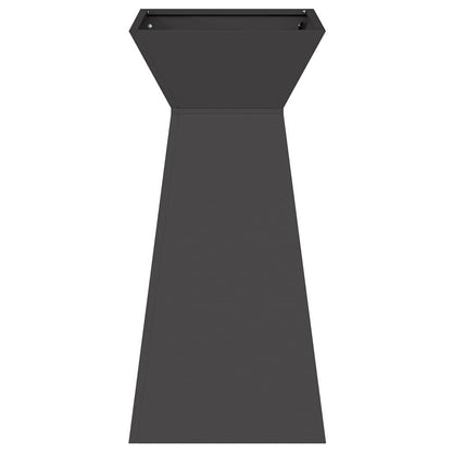 Maceta Pilar Negro 35 X 35 X 73 Cm_4
