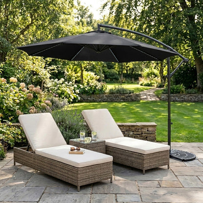 Base Para Parasol Excéntrico De 2 Piezas – Forma Abanico_3