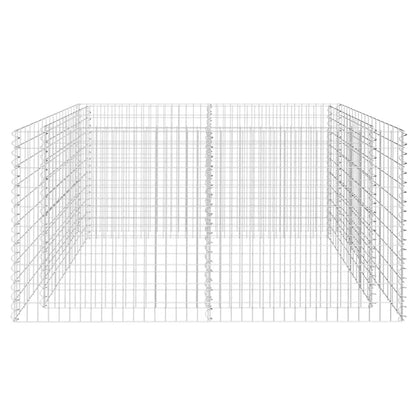 Jardinera De Gaviones 180x90x100 Cm / Vetonek_5