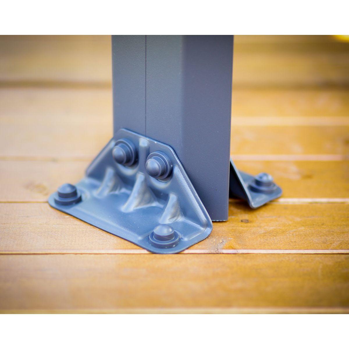 Gazebo Cenador Palermo aluminio 430x430 cm Canopia by Palram