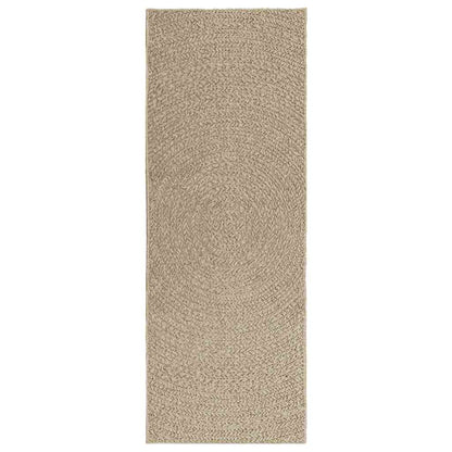 Vidaxl Alfombra Zizur Apariencia Yute Interior Exterior Beige 80x200cm_0