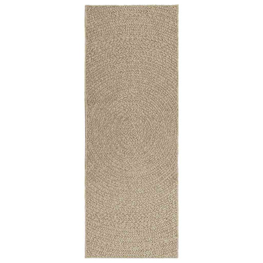 Vidaxl Alfombra Zizur Apariencia Yute Interior Exterior Beige 80x200cm_0