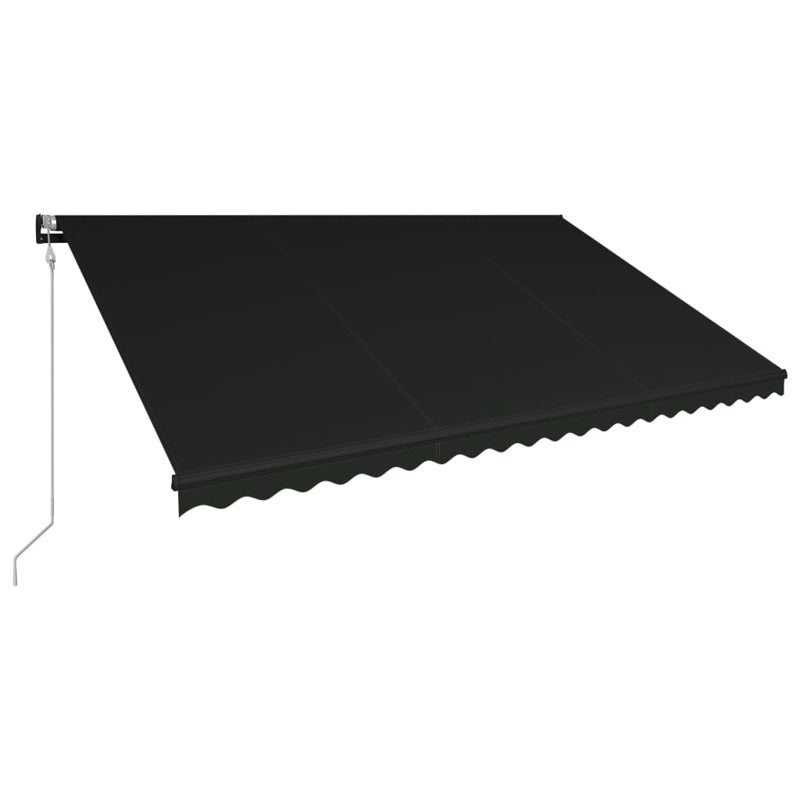 Vidaxl Toldo Retráctil Led Y Sensor De Viento Gris Antracita 500x300cm_5