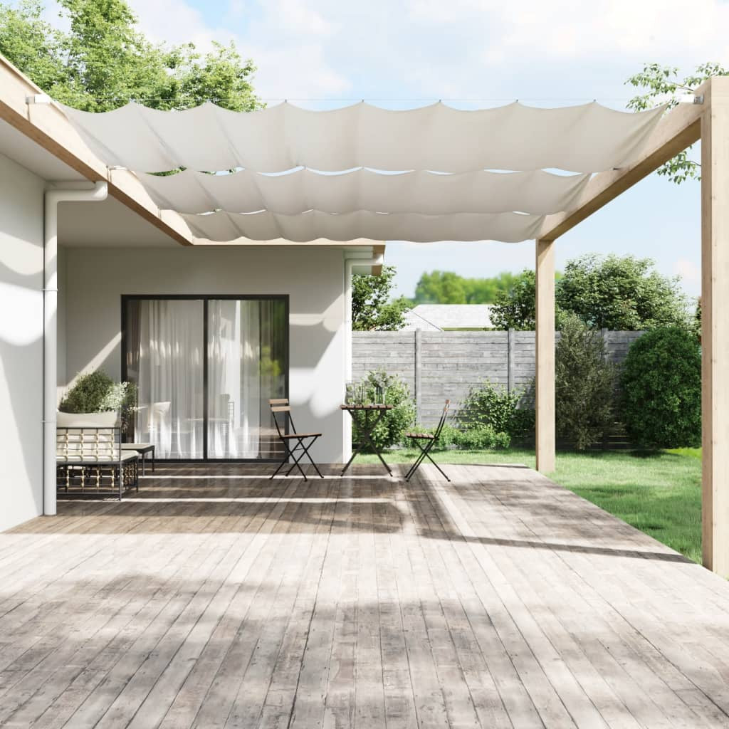Vidaxl Toldo Vertical Blanco 250x420 Cm Tela Oxford_1