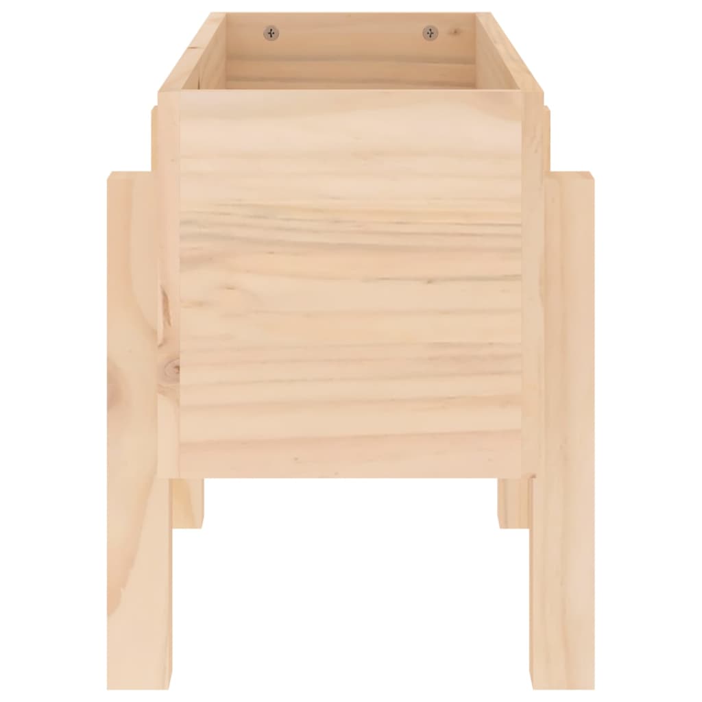 Jardinera Madera Maciza De Pino 62x30x38 Cm_3