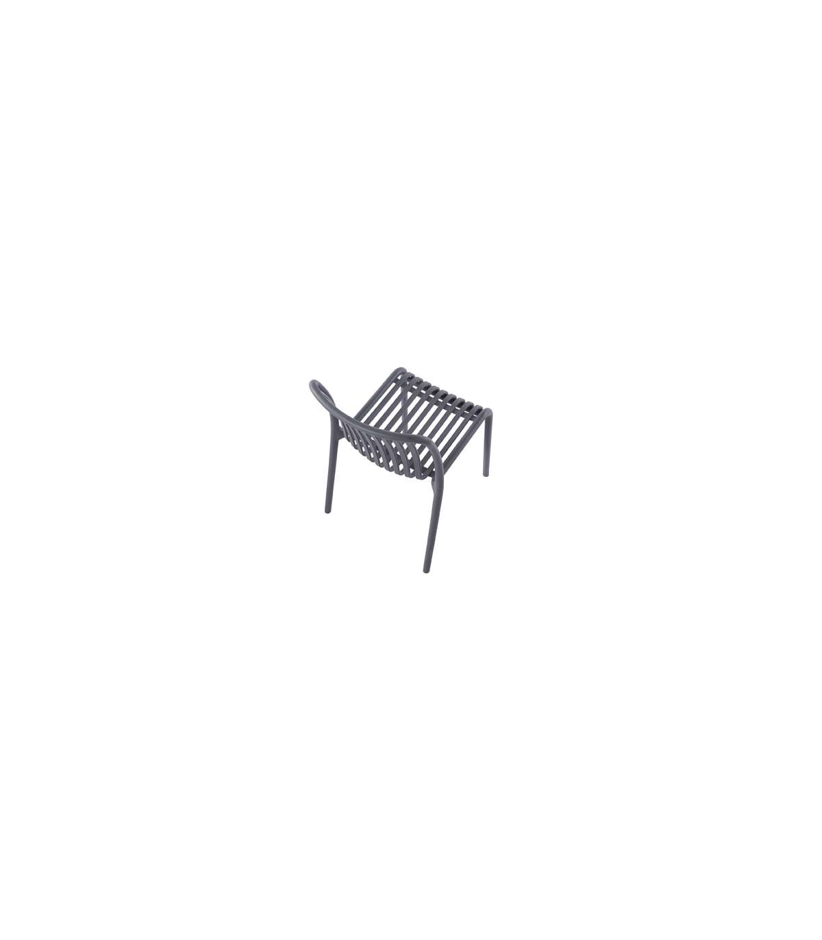 Pack De 4 Sillas Ivone Para Salón, Cocina O Terraza Acabado Gris, 80cm(alto) 46cm(ancho)_2