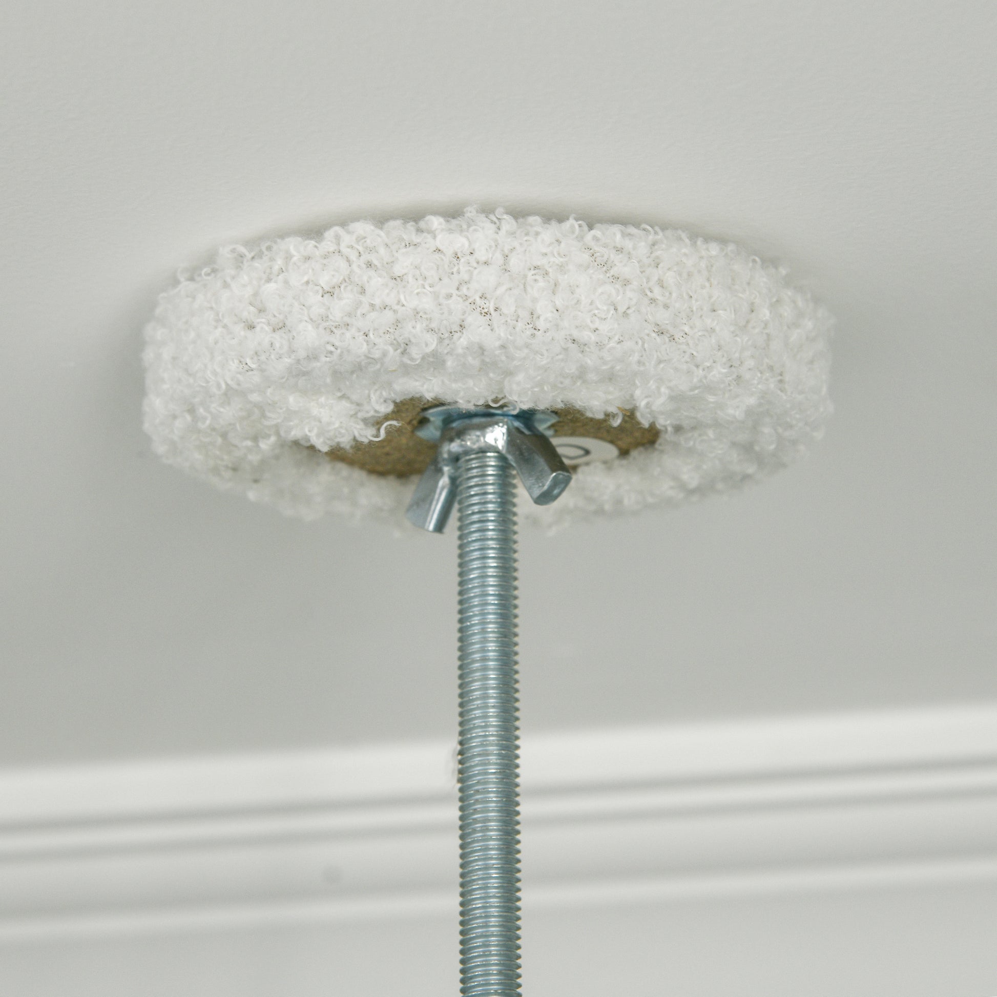 Árbol Rascador Para Gatos De Suelo A Techo Ajustable 55x38x225-255 Cm Blanco_4