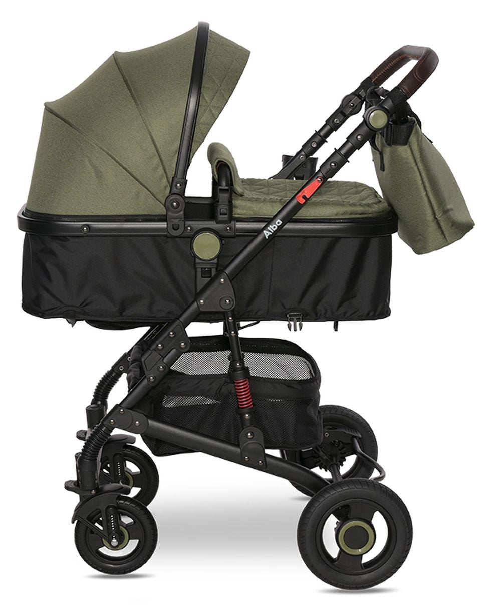 Carrito De Bebé Dúo Convertible Alba Premium Loden Green_3