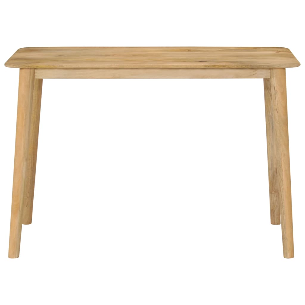 Mesa De Comedor Madera Maciza De Mango 112x52x76 Cm_0