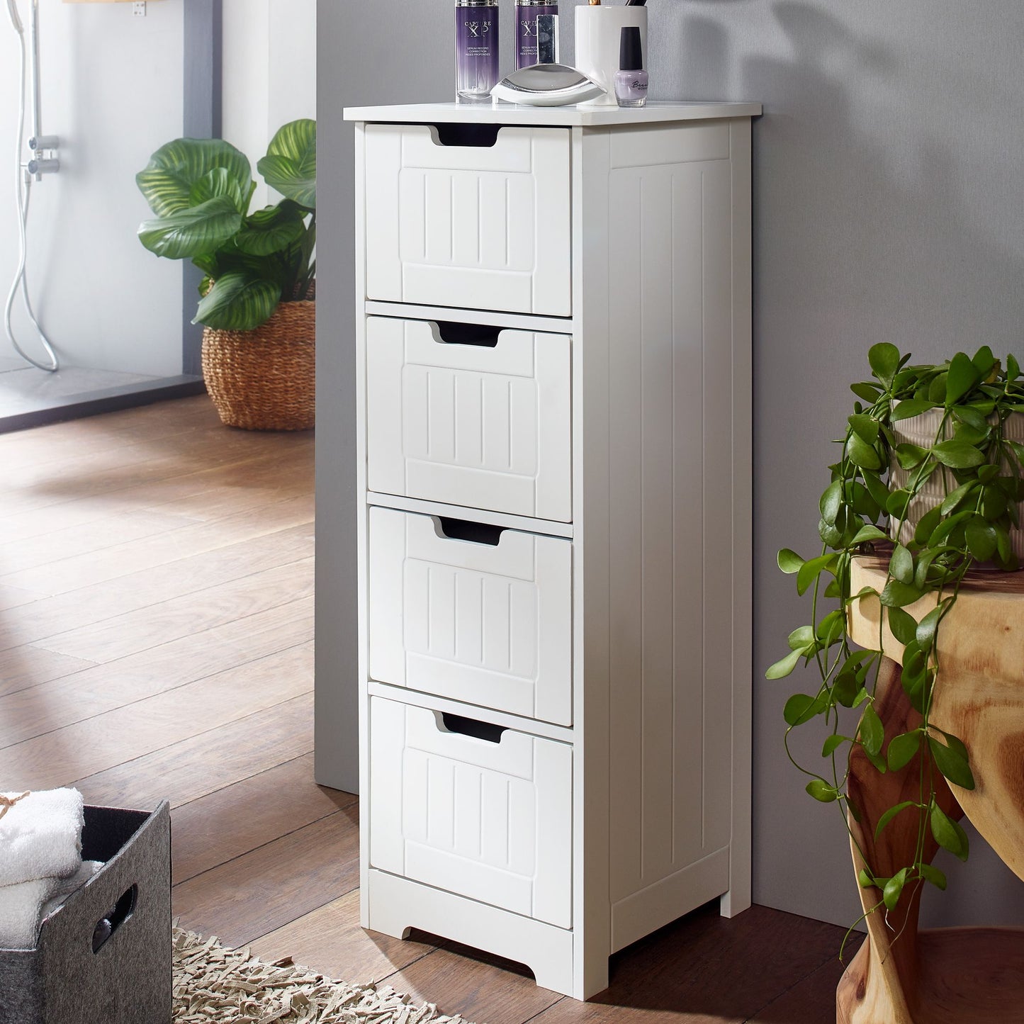 Mueble De Baño Simple Y Elegante Modelo Wl5.183_1