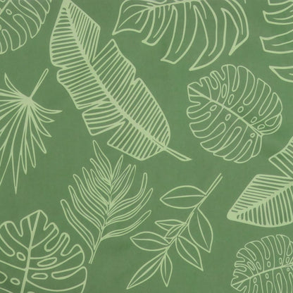 Vidaxl Cojín Banco De Jardín Tela Oxford Estampado Hojas 150x50x4 Cm_5