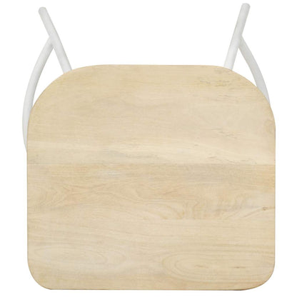 Taburetes De Cocina 4 Unidades Madera Maciza De Mango_4