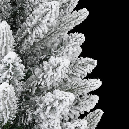 Vidaxl Árbol De Navidad Artificial Con Nieve Pvc Y Pe 180 Cm_5
