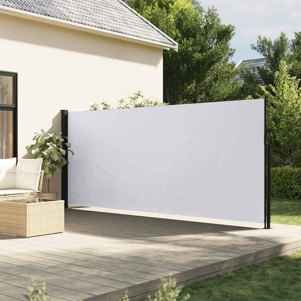 Vidaxl Toldo Lateral Retráctil Blanco 160x300 Cm_1