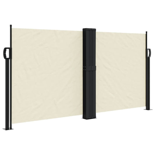 Vidaxl Toldo Lateral Retráctil Crema 120x1200 Cm_0