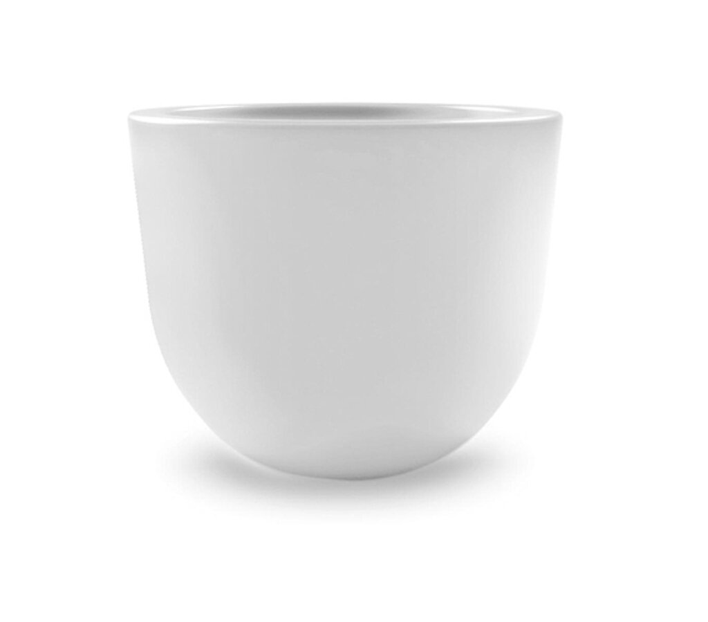 Veca Macetero Plástico Blanco Eggy 35x28 Cm_0