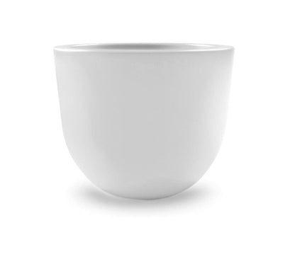 Veca Macetero Plástico Blanco Eggy 35x28 Cm_0