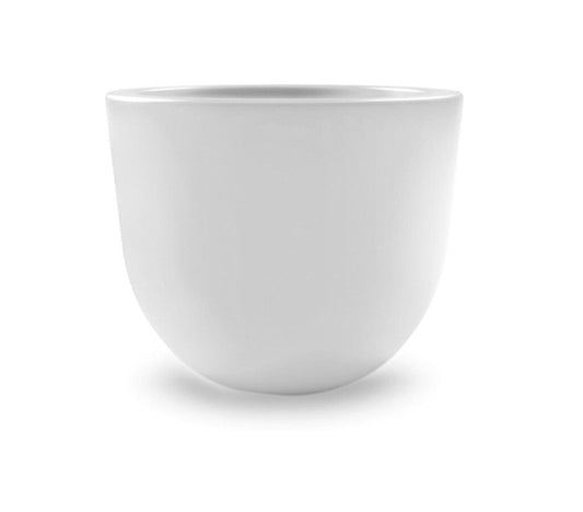 Veca Macetero Plástico Blanco Eggy 35x28 Cm_0