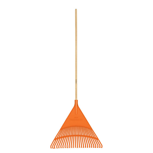 Escoba Plástico Rígida Con Mango - 61 Cm - 26 Dientes_0