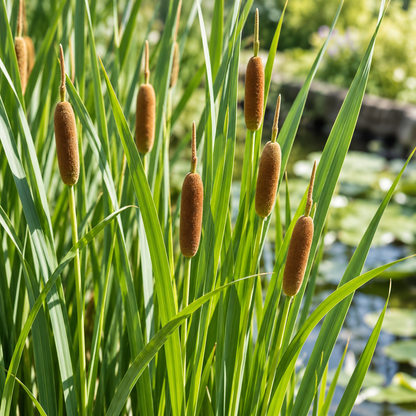Espadaña De Hoja Estrecha - Typha Angustifolia - 12 Plantas_2