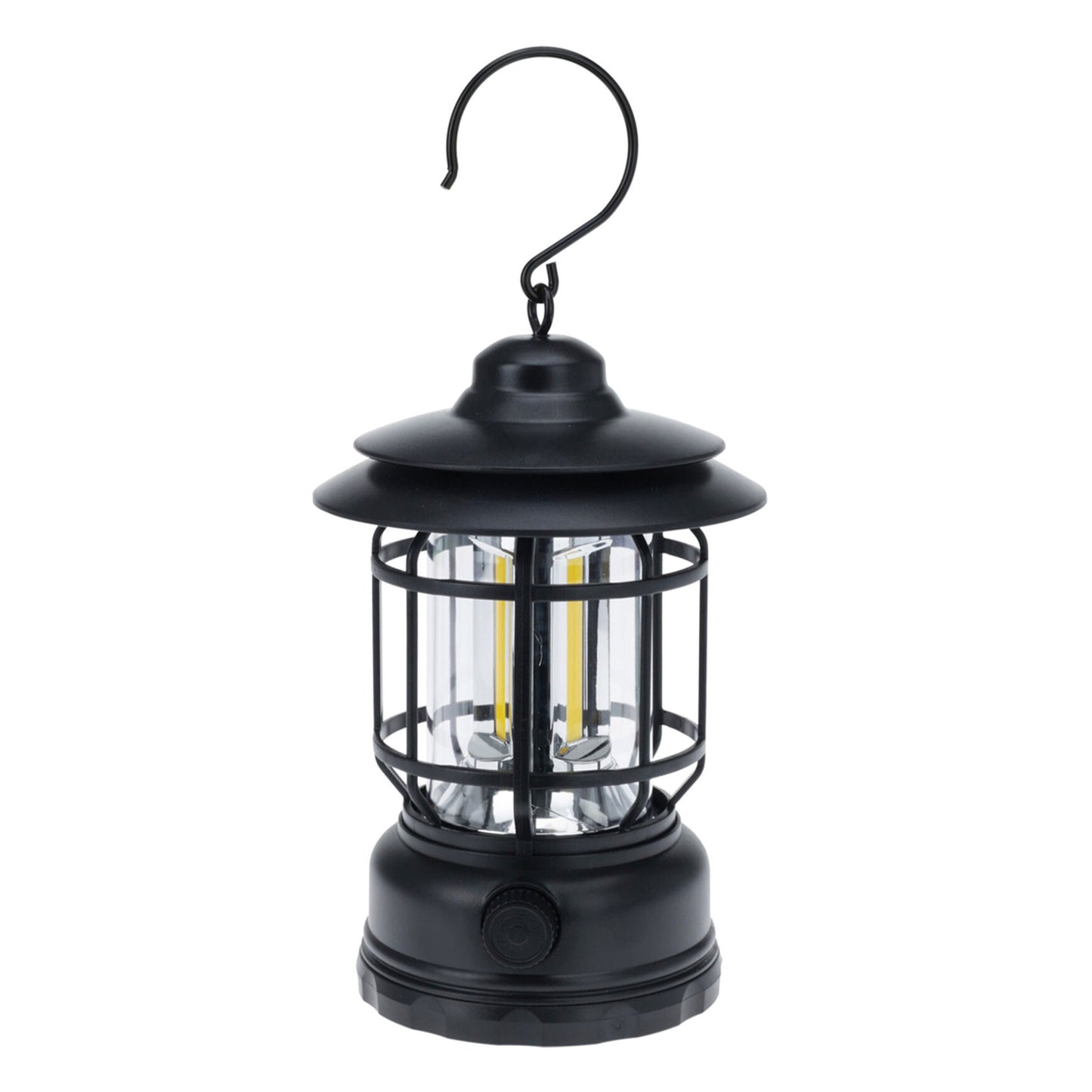 Well Home Luz De Camping Ø11,5x17,8cm Con 3 Bombillas Y Recargable Por Usb Color Negro_0
