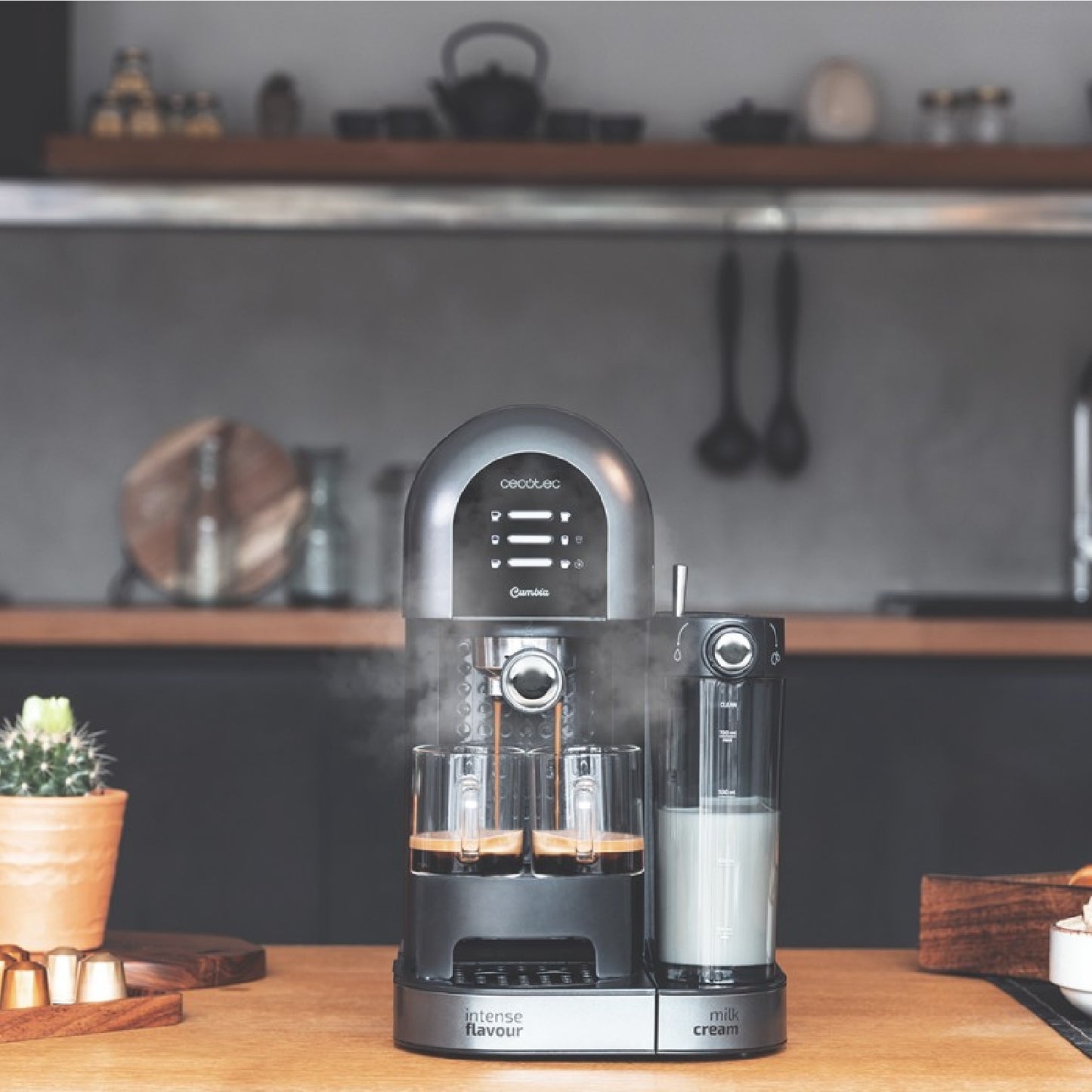 Cecotec Cafetera Semiautomática Instant-ccino 20 Chic Serie Nera Cecotec_2