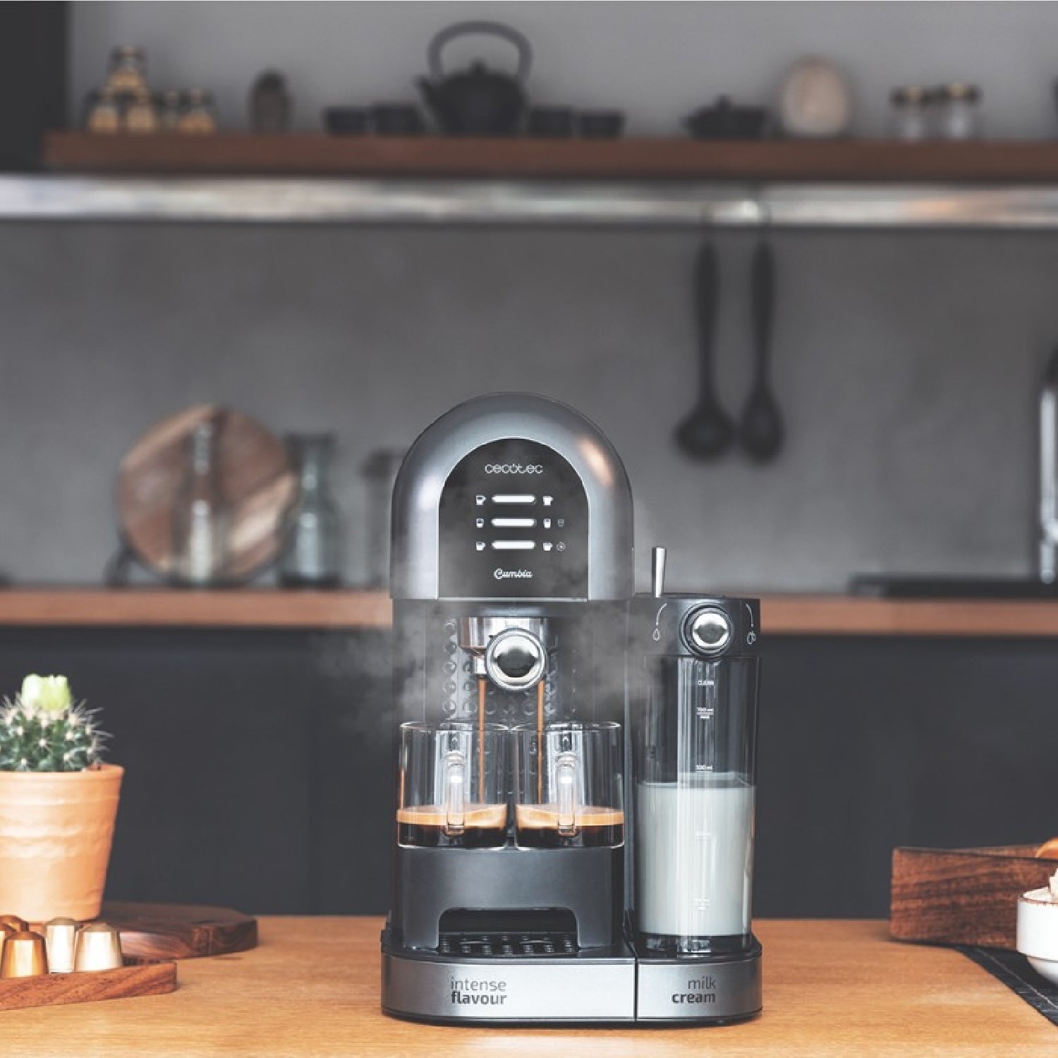 Cecotec Cafetera Semiautomática Instant-ccino 20 Chic Serie Nera Cecotec_2