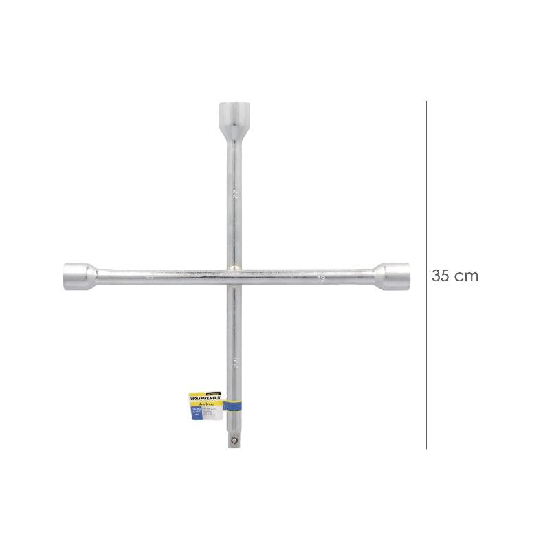 Llave Cruz Wolfpack 17x19x22x1/2 Coche_1