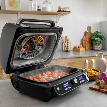 Freidora De Aire Sin Aceite De 8 L Cecofry Firedome 8000 Pro. 1700 W, Doble Resistencia, 4 Niveles De Grill, 12 Modos Predefinidos, Temperatura Y Ti_2