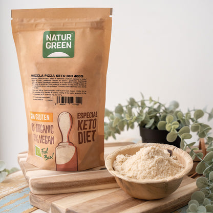 Mezcla de Harina para Pizza Keto NaturGreen 400 g