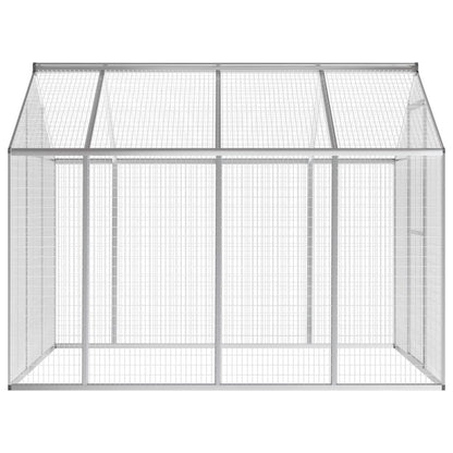 Vidaxl Pajarera Exterior De Aluminio 178x242x192 Cm_1