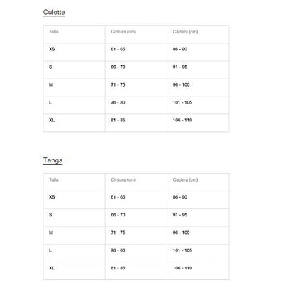 Braguita Culotte algodón orgánico negro Minimalism M