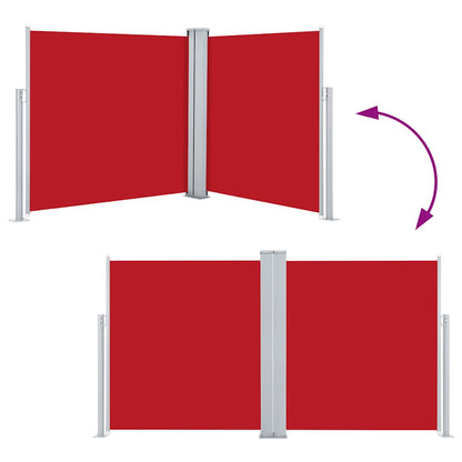 Vidaxl Toldo Lateral Retráctil Rojo 160x600 Cm_4
