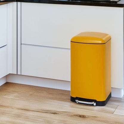 Wellhome Cubo Metal 30l Naranja Ariane Transparente_3