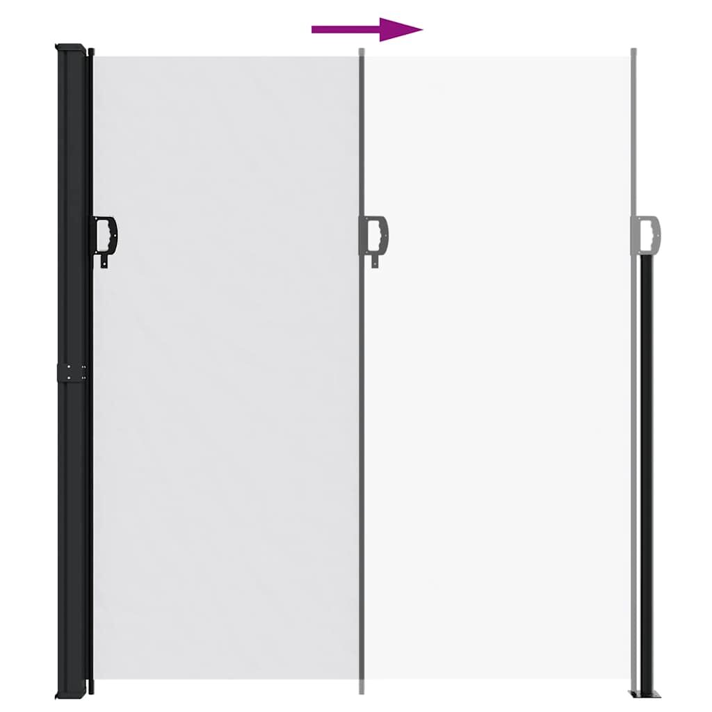 Vidaxl Toldo Lateral Retráctil Blanco 220x500 Cm_4