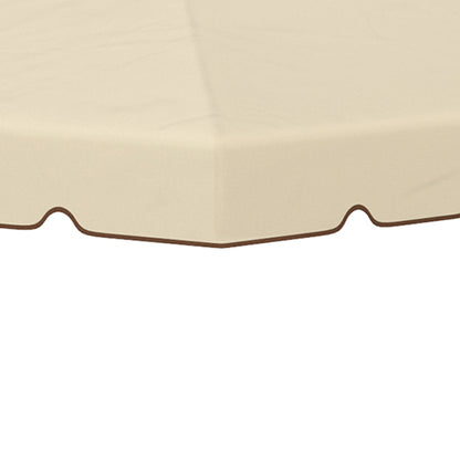 Outsunny Techo De Repuesto Para Cenador 3x3 M Con Doble Techo Beige_4